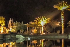 Timna Park bei Nacht